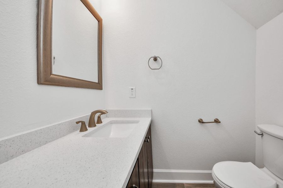 1st floor half bath