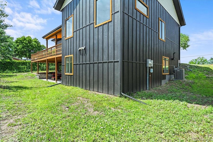 Exterior details and patio area of a home in , Golden (Image 24).