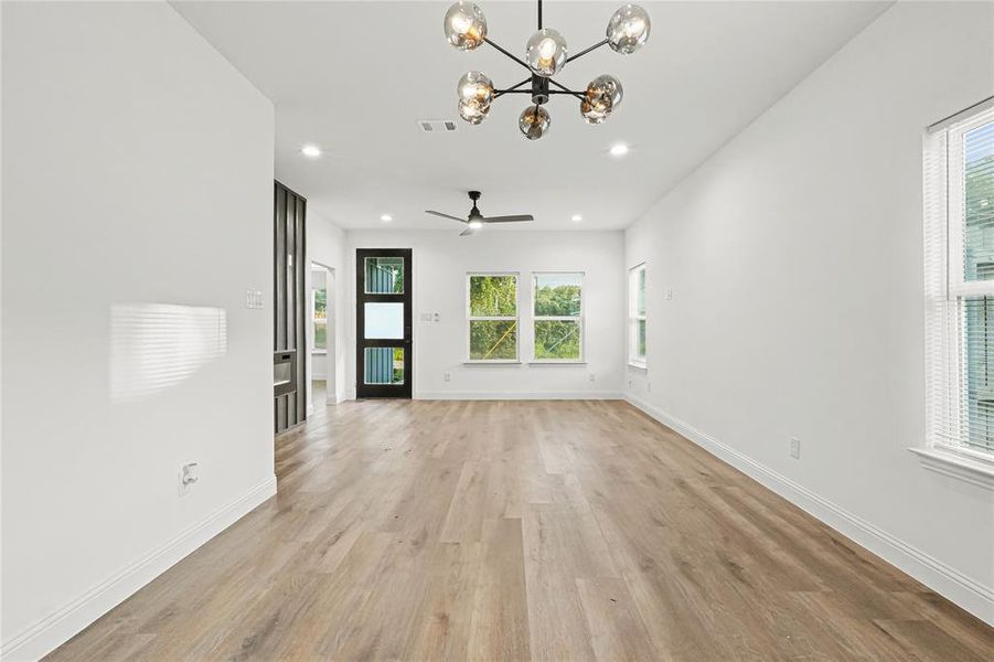 Spacious, unfurnished interior of a new home in , Dallas (Image 21).
