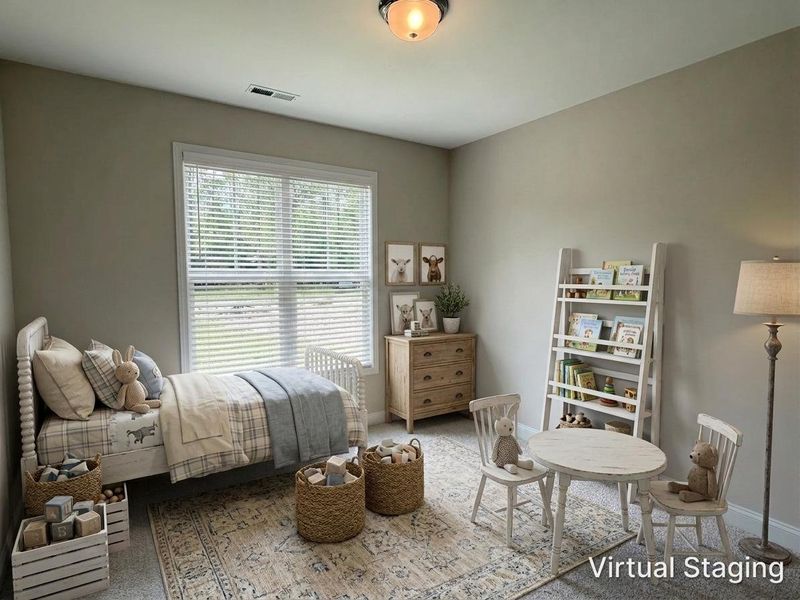 Furnished interior view inside a new home in Parkwood Estates, Leland (Image 10).