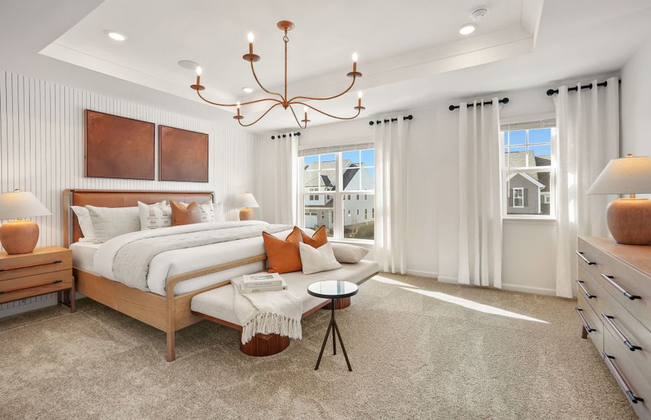 Furnished interior view inside a new home in Riverstone, Monroe (Image 9).