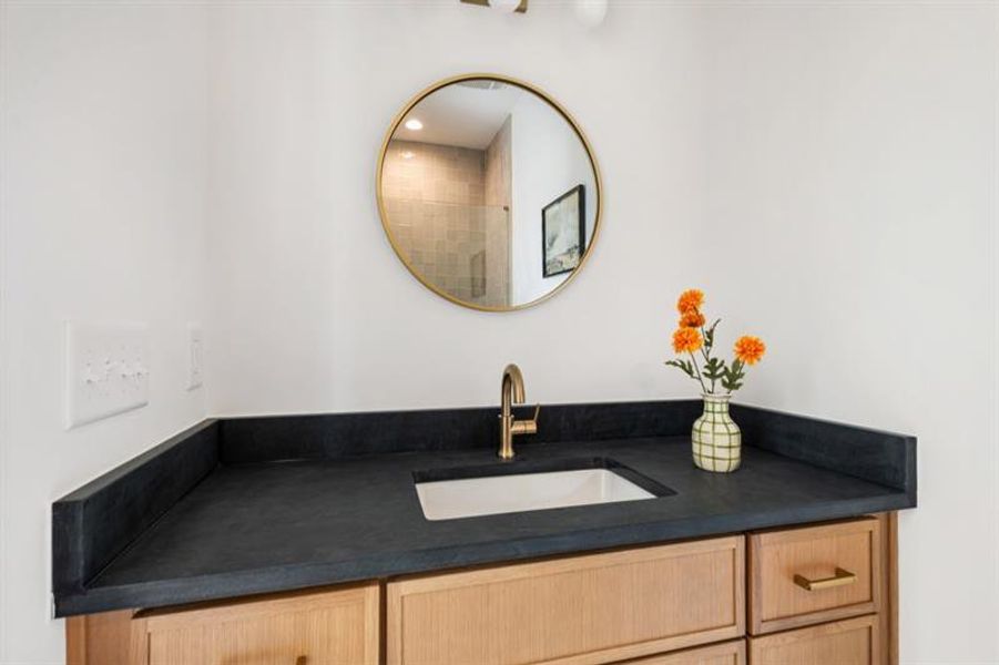 Furnished interior view inside a new home in , Atlanta (Image 6).