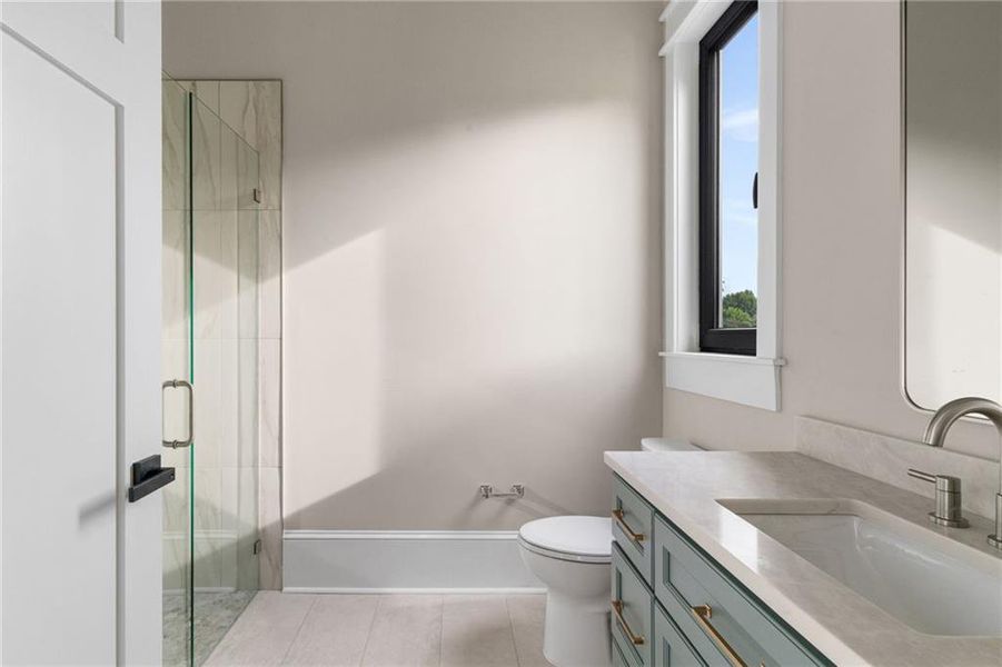 Furnished interior view inside a new home in , Canton (Image 6).