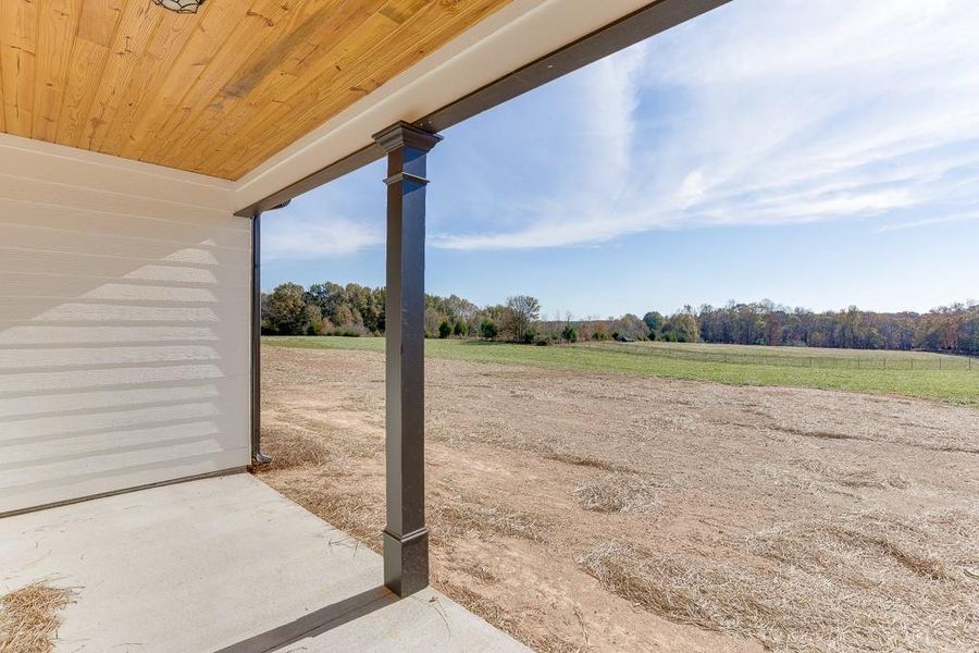 Exterior details and patio area of a home in , Hartwell (Image 21). Exterior details and patio area of a home in , Hartwell (Image 21).