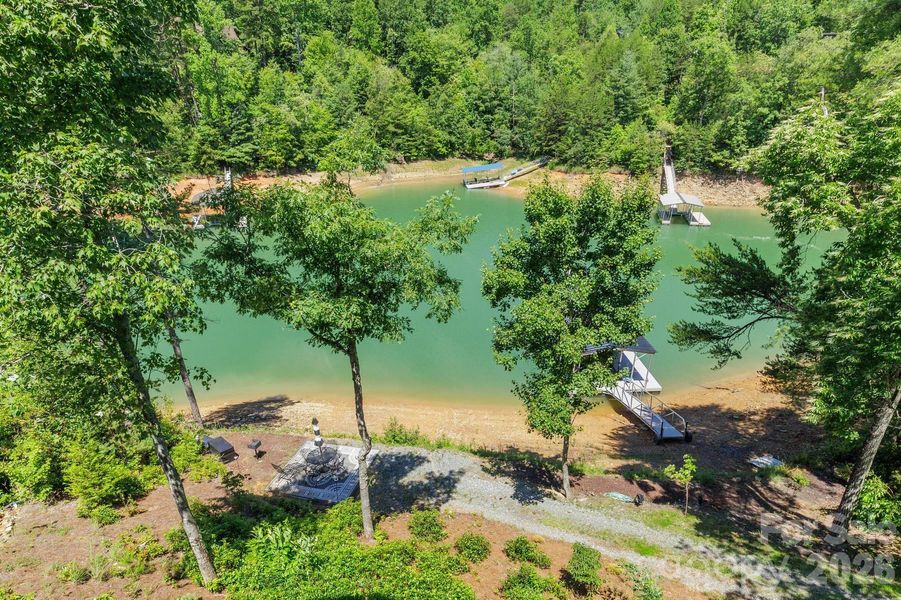Lake View from Main Level Deck