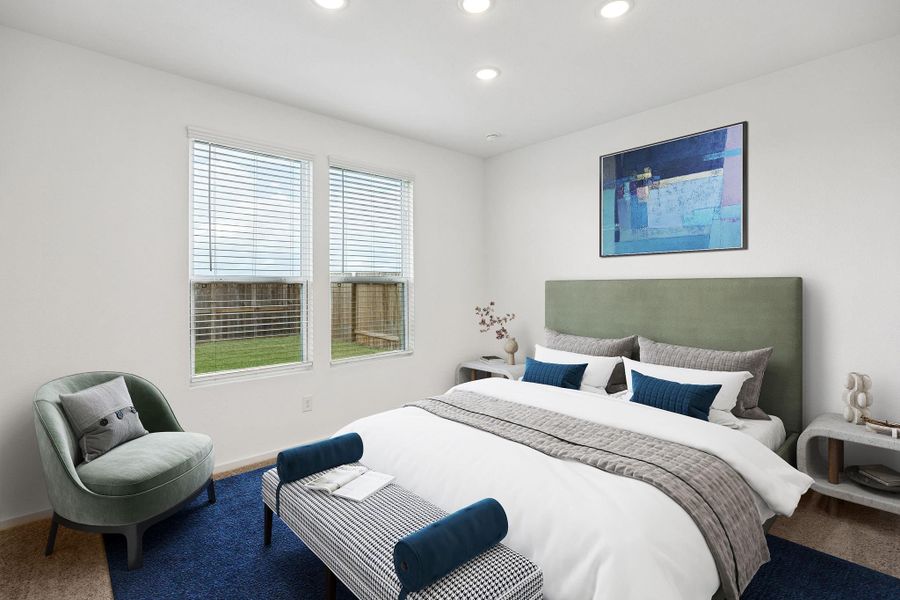 Furnished interior view inside a new home in Stokesbury, Waller (Image 5).