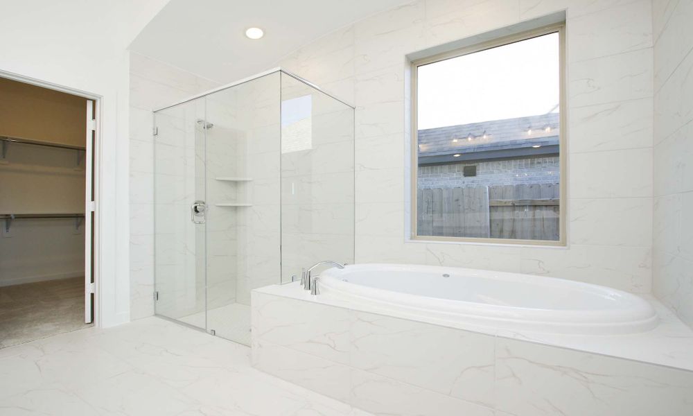 Representative Primary Bathroom - some options shown