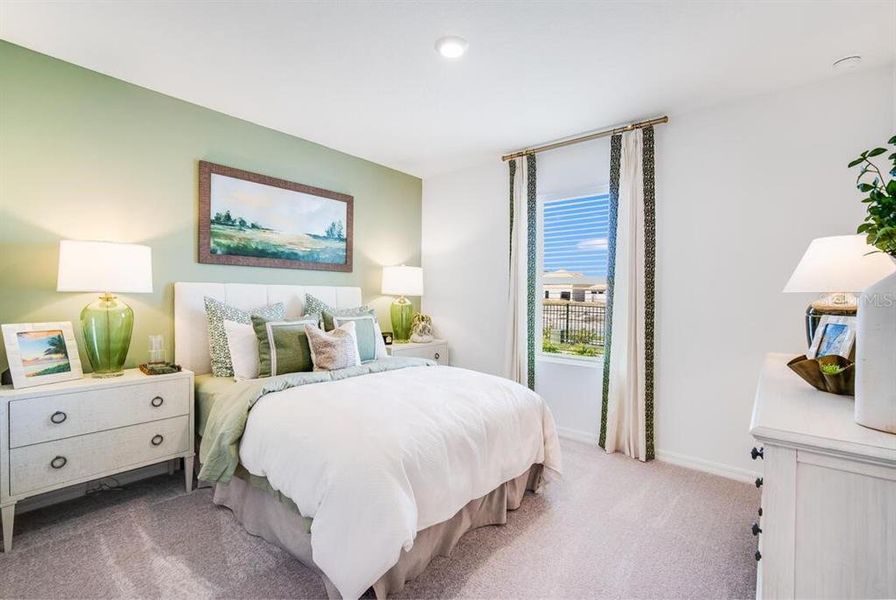 Furnished interior view inside a new home in Waterstone, Groveland (Image 15).