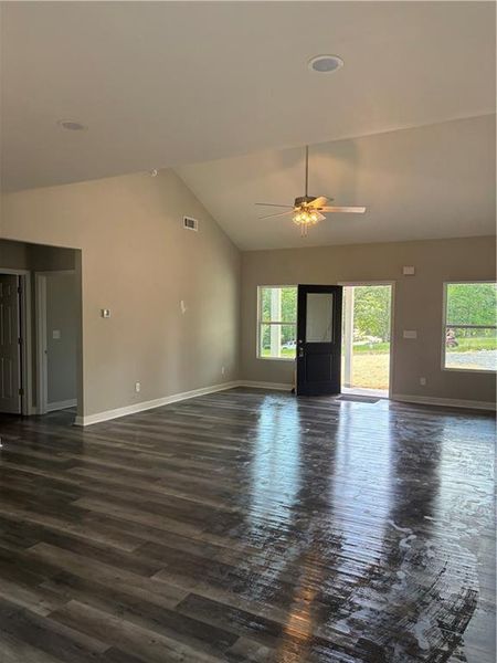 Spacious, unfurnished interior of a new home in , Dahlonega (Image 7). Spacious, unfurnished interior of a new home in , Dahlonega (Image 7).