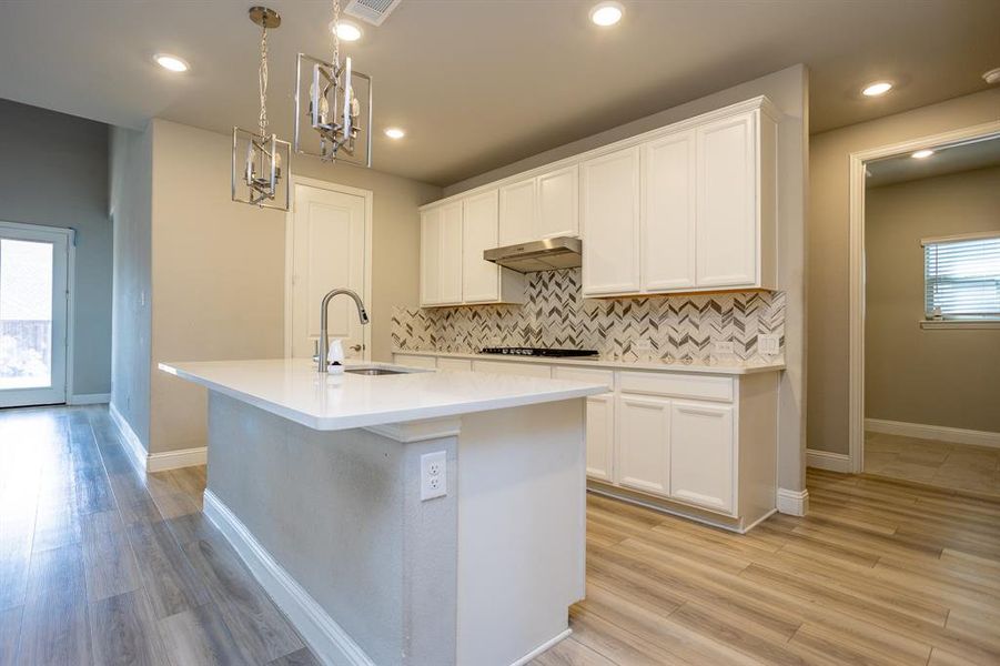 Furnished interior view inside a new home in , Corinth (Image 8).