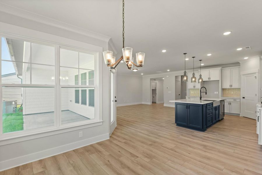 Furnished interior view inside a new home in Wexford, Elon (Image 17).