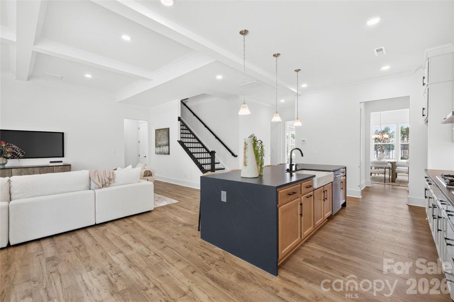 Furnished interior view inside a new home in Edgewater Lakeview On Your Lot, Lancaster (Image 15).