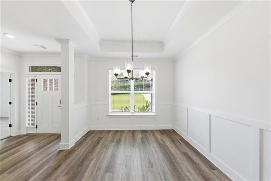 Spacious, unfurnished interior of a new home in Tuscany Hills, Douglasville (Image 37). Spacious, unfurnished interior of a new home in Tuscany Hills, Douglasville (Image 37).