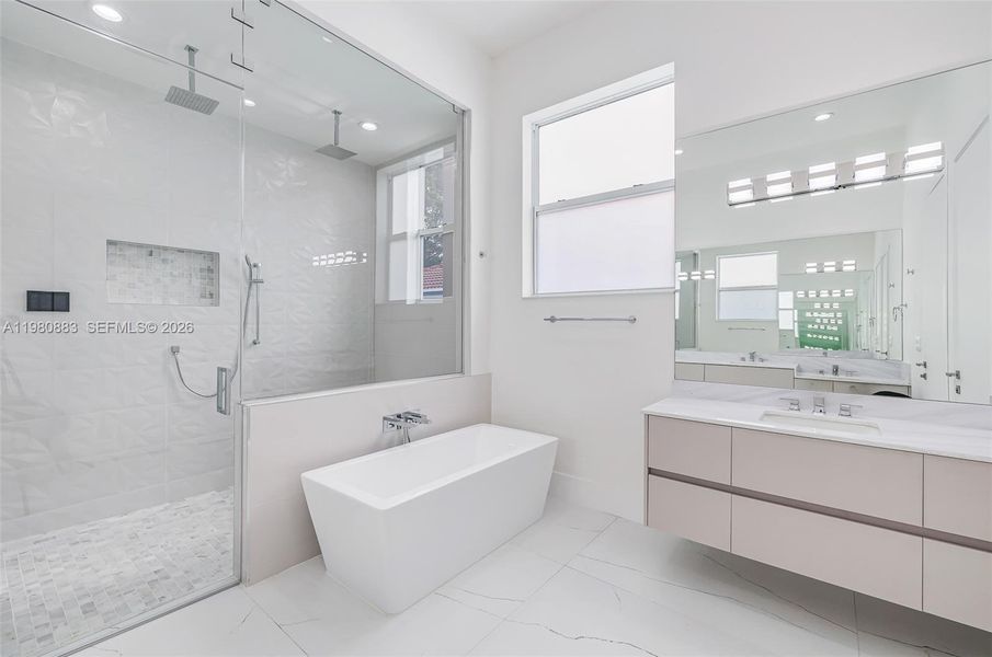 Furnished interior view inside a new home in , Biscayne Park (Image 11).