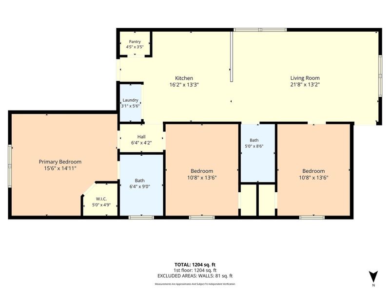 2D floor plan layout of this home in , Bremond, TX (Image 3).