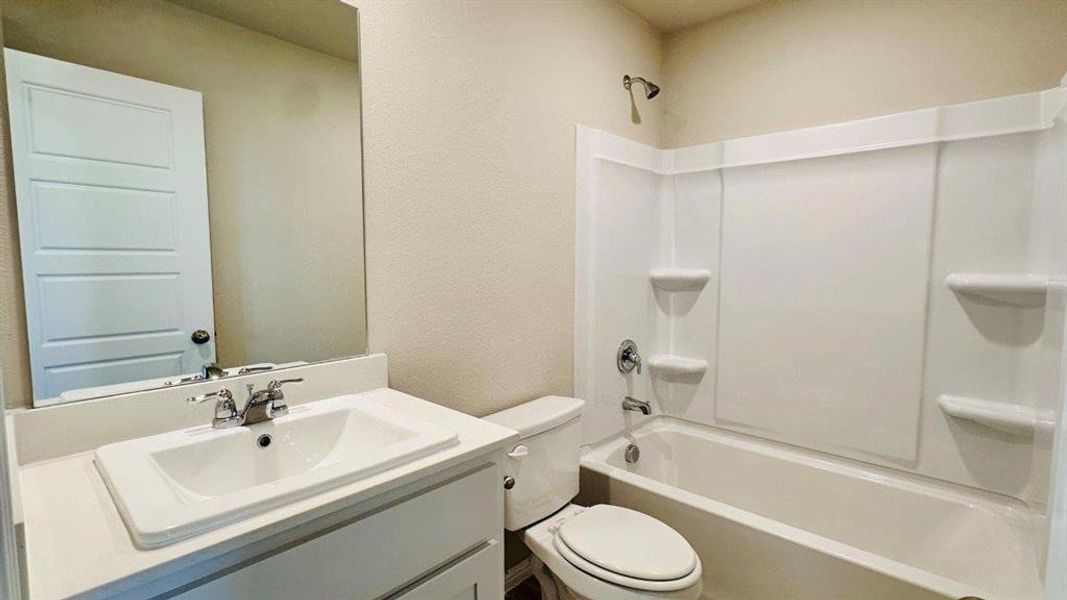 Furnished interior view inside a new home in Orchard Village, Fort Worth (Image 6). Furnished interior view inside a new home in Orchard Village, Fort Worth (Image 6).