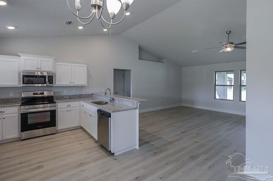 Furnished interior view inside a new home in Blossom Grove, Milton (Image 3).