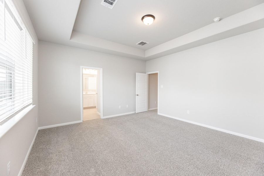 Spacious, unfurnished interior of a new home in Dunvale Village - Patio Home Collection, Houston (Image 13).