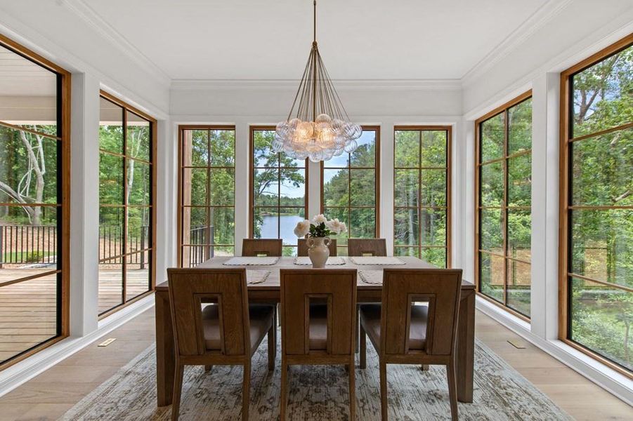 Furnished interior view inside a new home in , Ellijay (Image 9). Furnished interior view inside a new home in , Ellijay (Image 9).