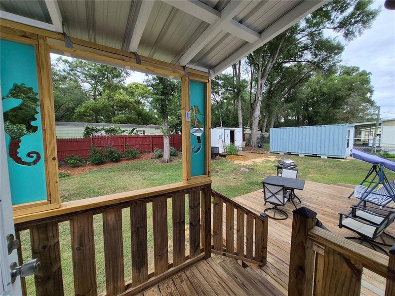 Exterior details and patio area of a home in , Inverness (Image 12).
