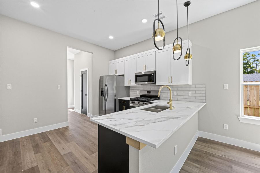 Furnished interior view inside a new home in , Houston (Image 7). Furnished interior view inside a new home in , Houston (Image 7).