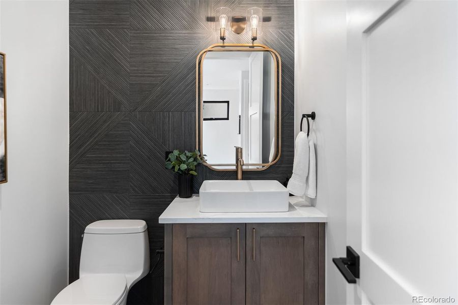 Furnished interior view inside a new home in , Denver (Image 12).