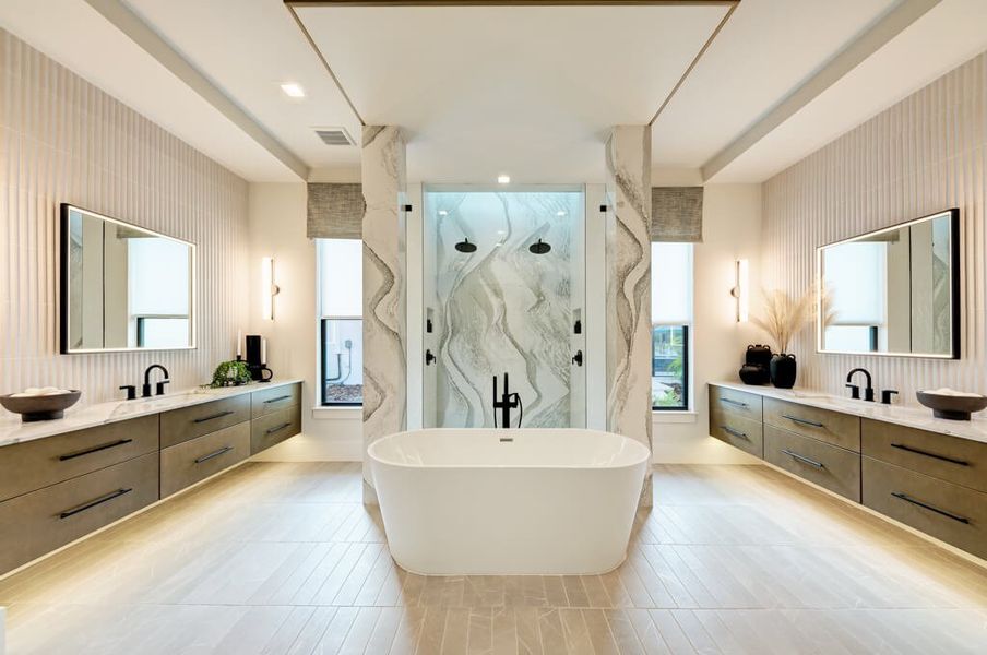 Representative furnished interior of a home built from the Solstice by Lee Wetherington Homes in Star Farms, Lakewood Ranch (Image 13).