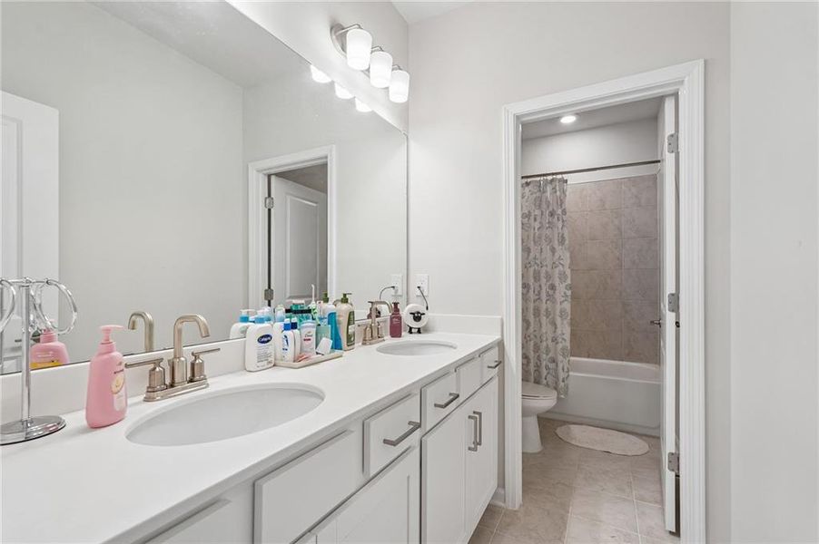Furnished interior view inside a new home in Haley Station, Canton (Image 15).