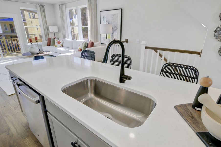 Close-up of interior finishes inside a home in , Johns Island (Image 18).