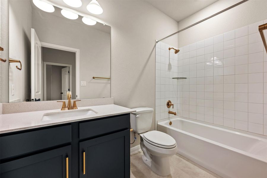 Furnished interior view inside a new home in Cannon Ranch, Dripping Springs (Image 5).