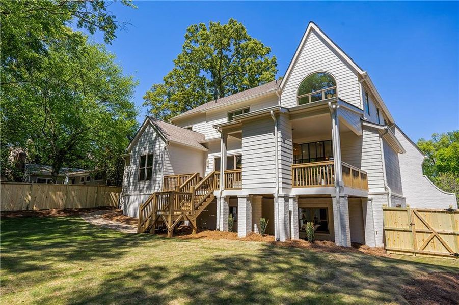 Exterior details and patio area of a home in , Brookhaven (Image 34).