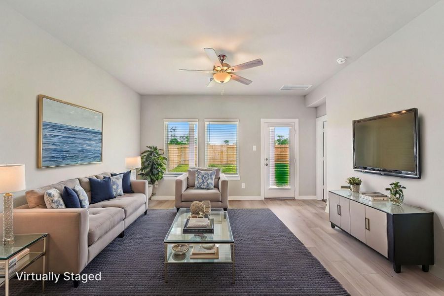 Photo is not of the actual home but is an inspirational photo of builder’s model home and may depict options, furnishings, and/or decorator features that are not included.