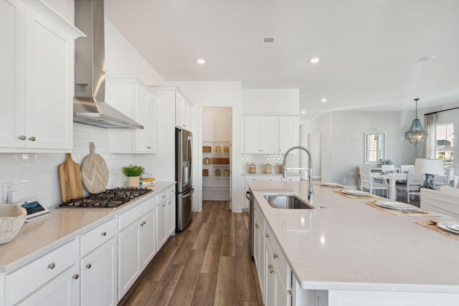 Furnished interior view inside a new home in Heron's Walk at Summers Corner, Summerville (Image 32).