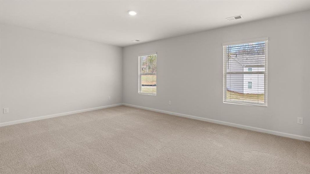 Spacious, unfurnished interior of a new home in Braselton Village, Braselton (Image 39). Spacious, unfurnished interior of a new home in Braselton Village, Braselton (Image 39).