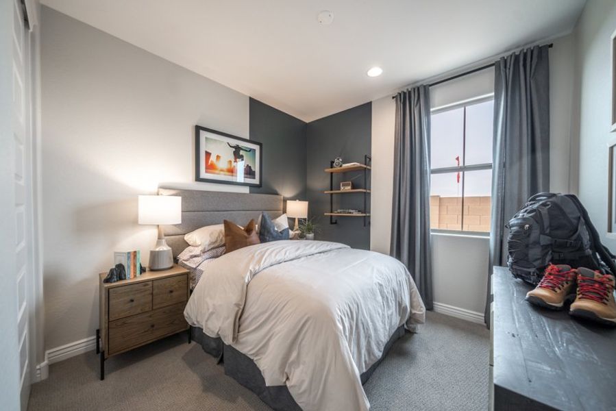 Furnished interior view inside a new home in Hawes Crossing, Mesa (Image 12).