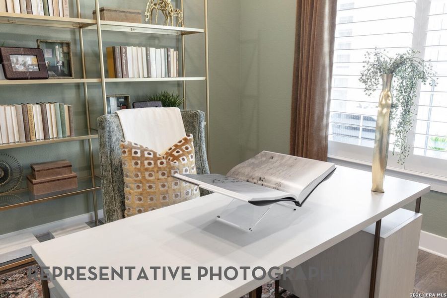 Furnished interior view inside a new home in Venado Crossing, Cibolo (Image 15).