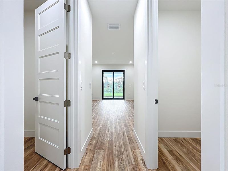 Master suit. Hallway& closets Master suit. Hallway& closets