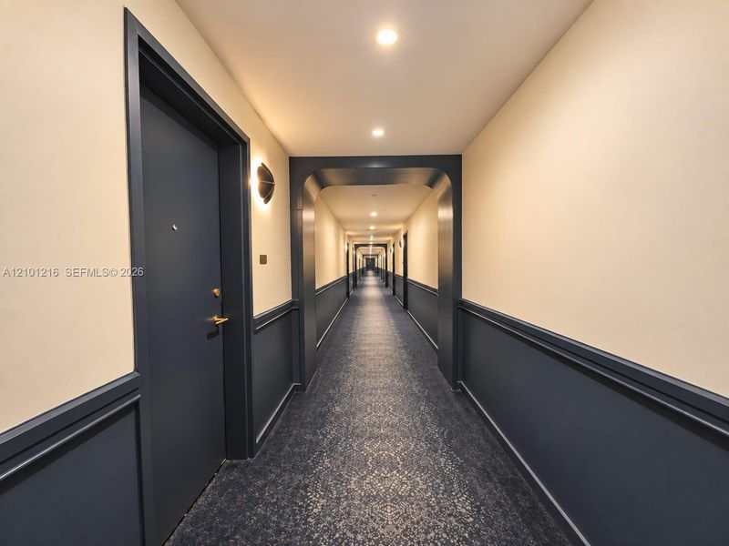 Spacious, unfurnished interior of a new home in NoMad Residences, Miami (Image 22).