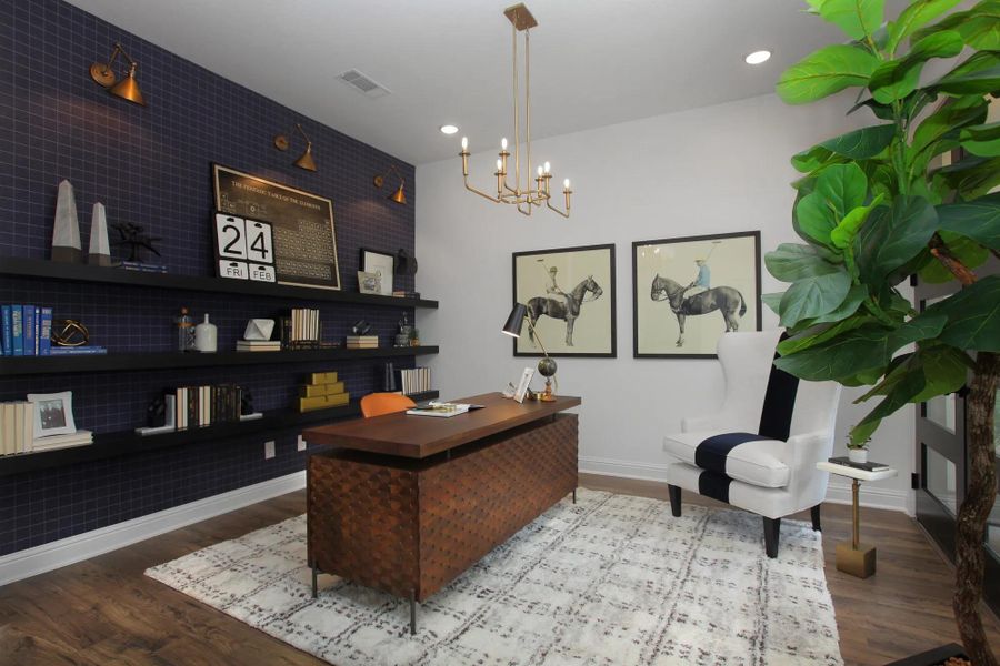 The Leighton Home Office The Leighton Home Office