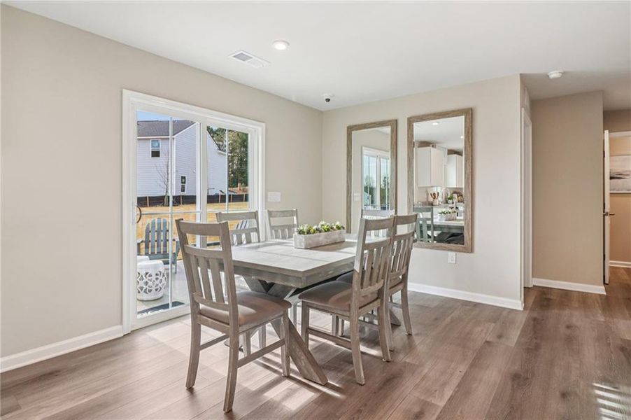Furnished interior view inside a new home in , Stone Mountain (Image 10).