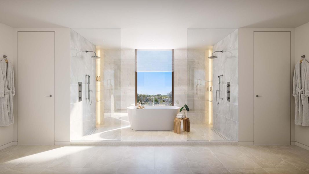 Furnished interior view inside a new home in Glass House Boca Raton, Boca Raton (Image 7).