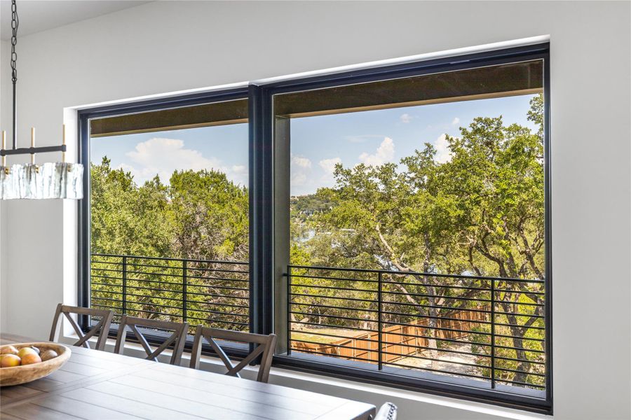 Exterior details and patio area of a home in , Austin (Image 23).