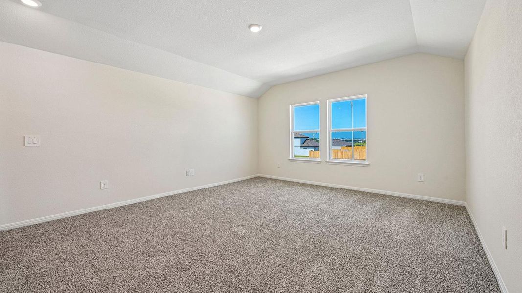 Spacious, unfurnished interior of a new home in Carillon, Manor (Image 36).