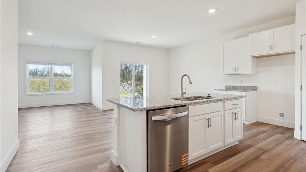 Furnished interior view inside a new home in Millstone Village, Morristown (Image 5). Furnished interior view inside a new home in Millstone Village, Morristown (Image 5).