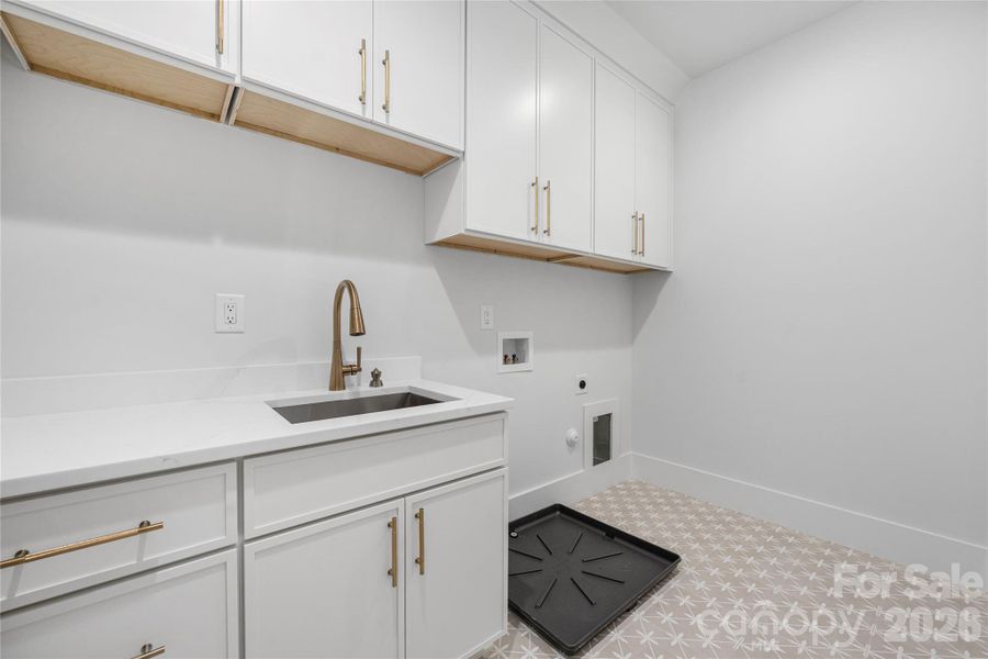 Laundry room.