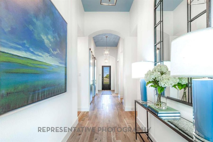 Furnished interior view inside a new home in , Royse City (Image 6). Furnished interior view inside a new home in , Royse City (Image 6).