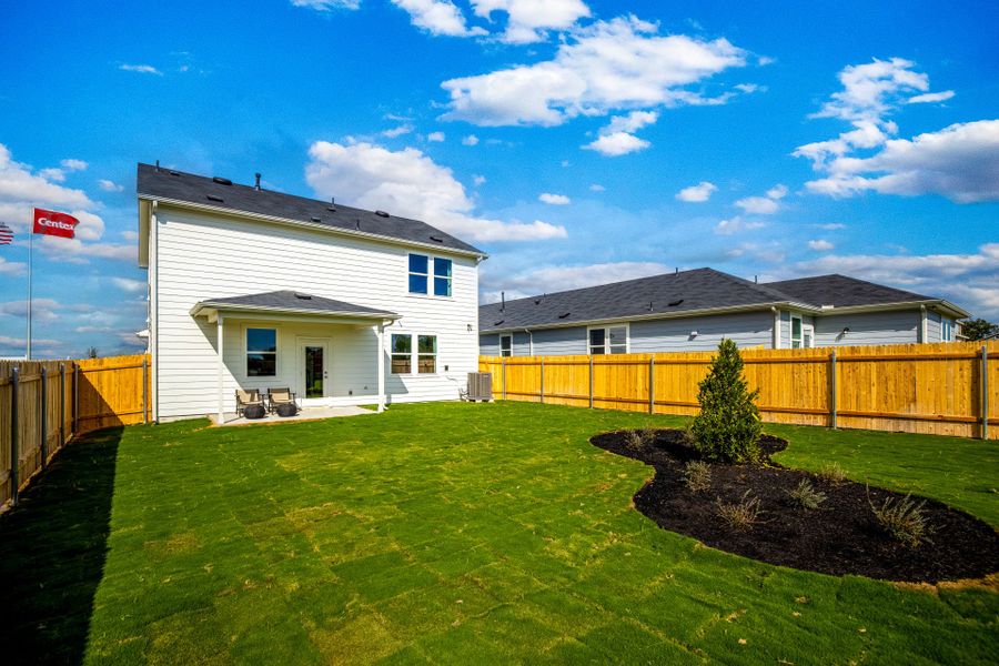 Representative exterior details of a home built from the Sandalwood by Centex in Larson Crossing, Elgin (Image 3). Representative exterior details of a home built from the Sandalwood by Centex in Larson Crossing, Elgin (Image 3).