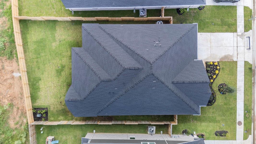 Exterior details and patio area of a home in Dellrose, Hockley (Image 22).