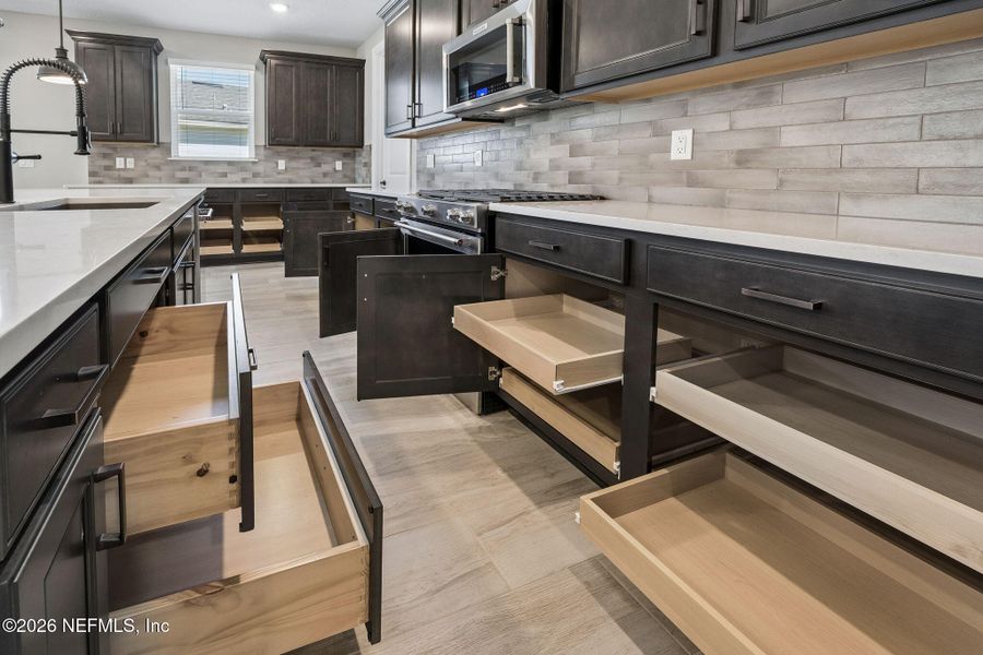 Furnished interior view inside a new home in , Yulee (Image 7).