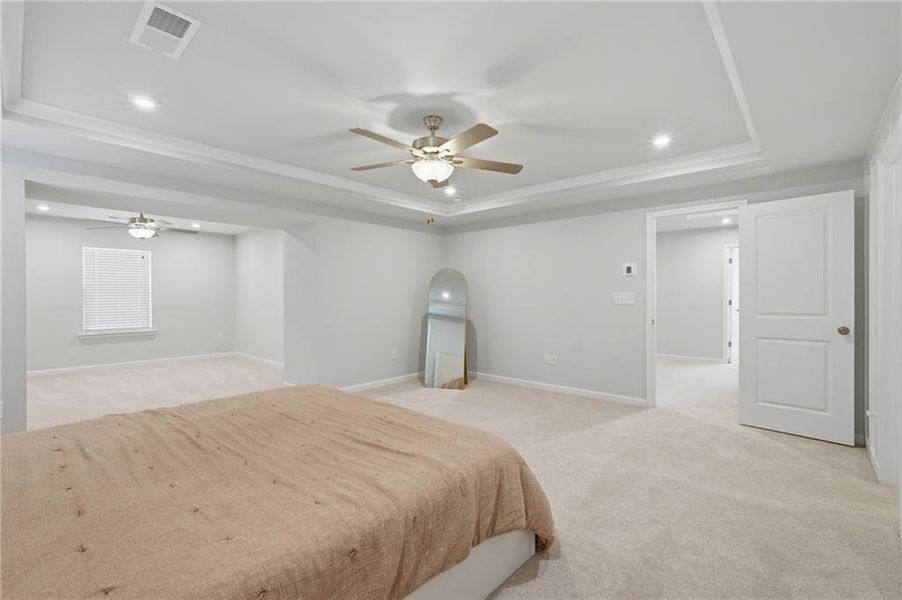 Furnished interior view inside a new home in Berkeley Mill, Cumming (Image 12).